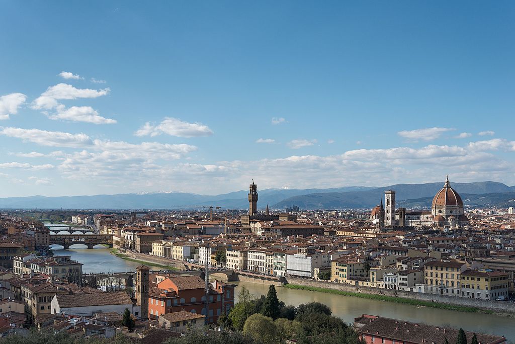 View of Florence from Michelangelo Square