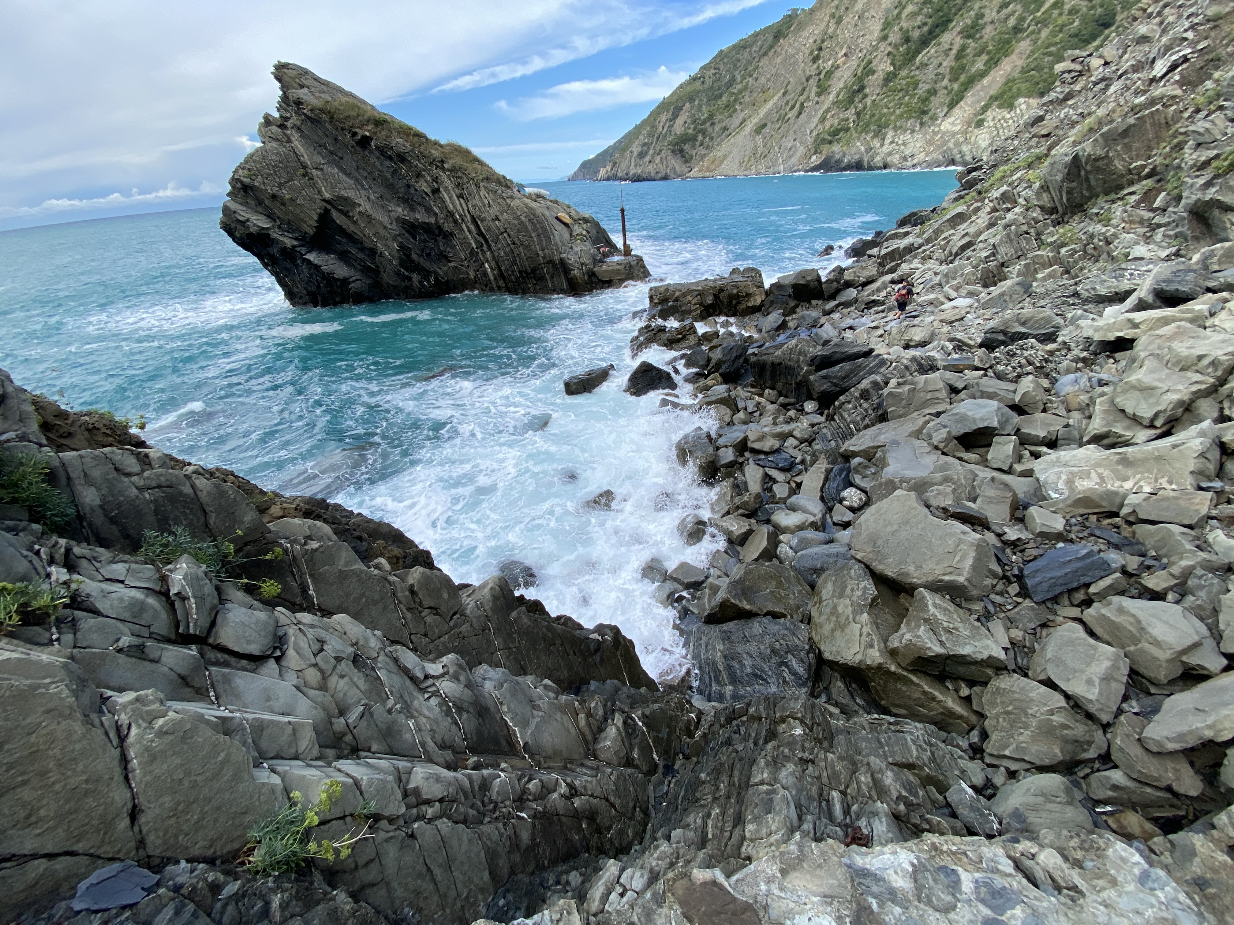 rough Ligurian coast